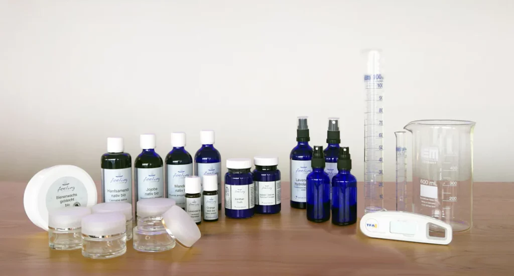 Naturkosmetik selber rühren | Grundausstattung ansehen
